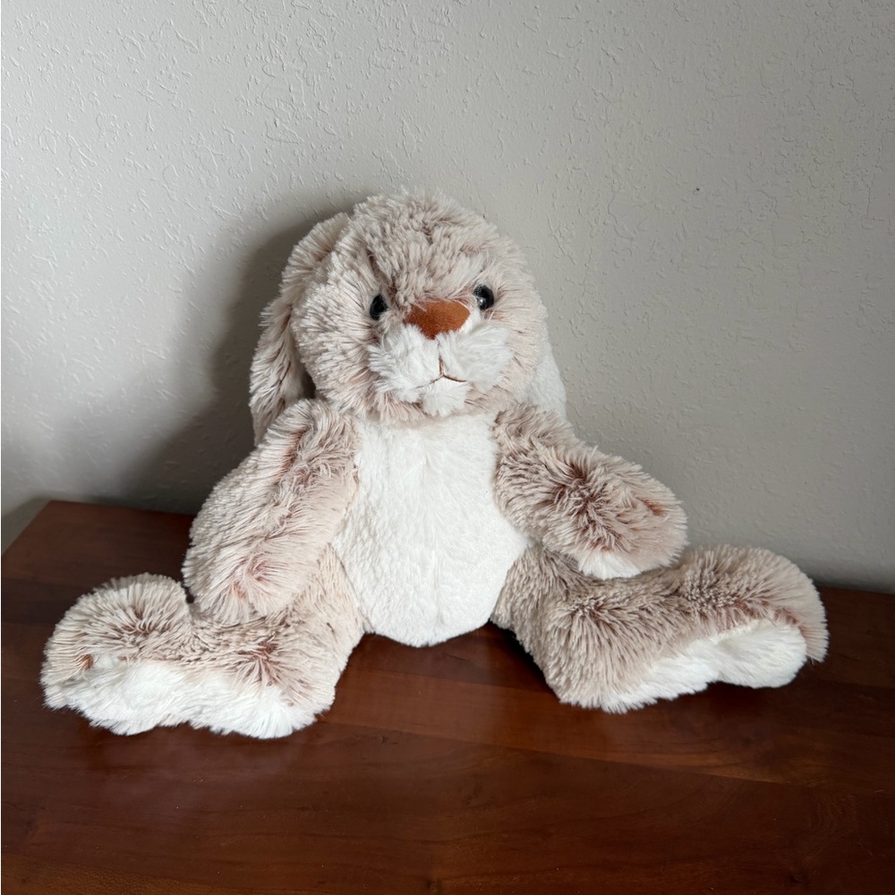 Melissa & Doug Tan Burrow Bunny Rabbit Stuffed Animal Easter Plush Stuffie Toy